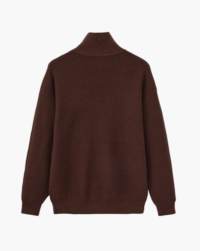 Refined Half-Zip Knit Pullover