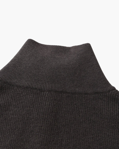 Refined Half-Zip Knit Pullover