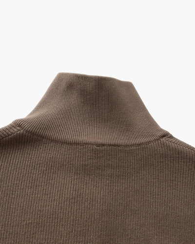 Refined Half-Zip Knit Pullover