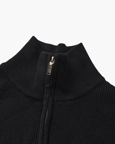 Refined Half-Zip Knit Pullover